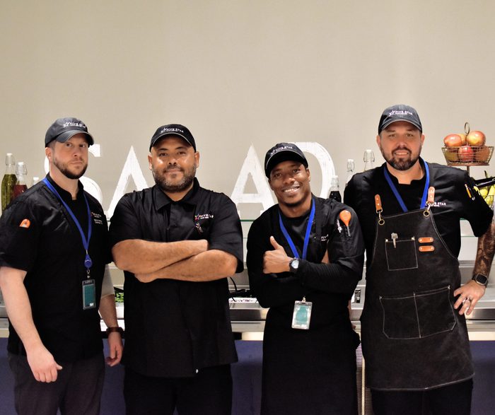 Four Five Star Food Service Employees
