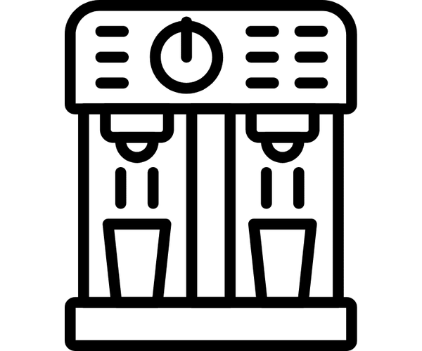 High volume coffee brewer icon