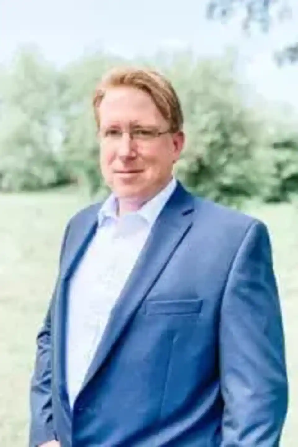 Portrait of man in a suit