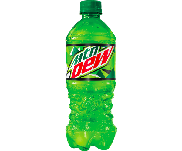 Bottle of Mountain Dew