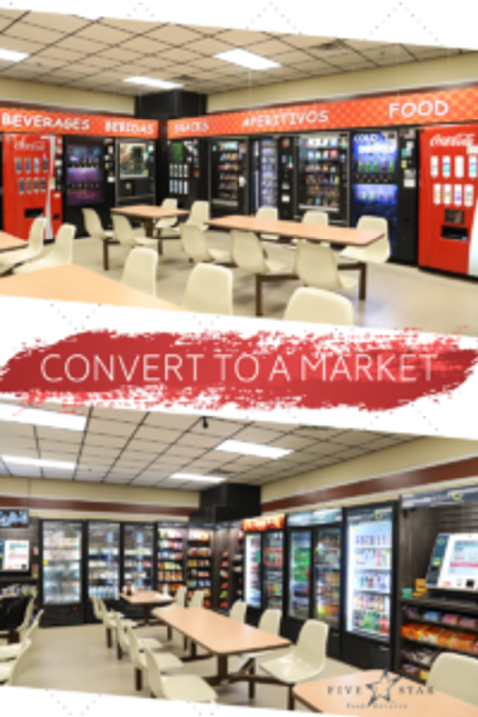 Vending Machines in Breakroom