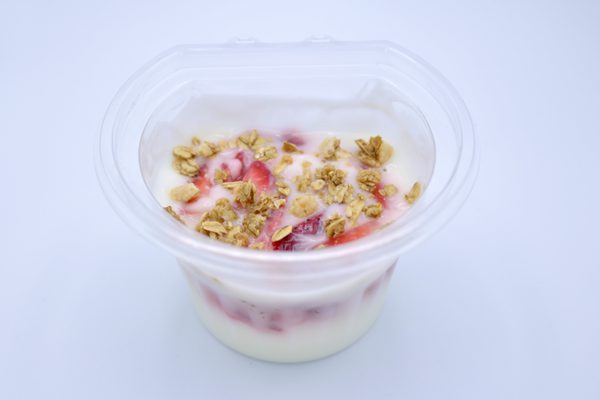 Strawberry in a cup
